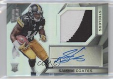 2015 Panini Spectra Rookie Patch Auto 16/99 Sammie Coates #185 Patch Auto 05fy