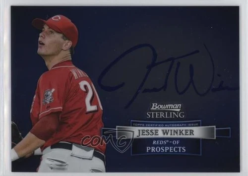 2012 Bowman Sterling Prospect Auto Jesse Winker #BSAP-JWI Auto