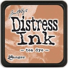 Tim Holtz Distress Ink Pads, Mini, Tea Dye