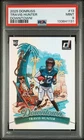 2025 PANINI DONRUSS DOWNTOWN! #13 TRAVIS HUNTER ROOKIE RC PSA 9