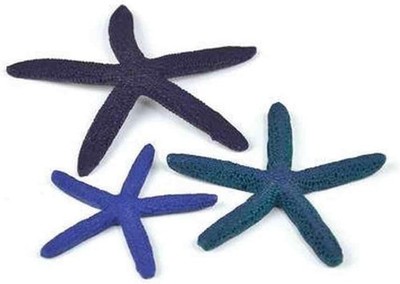 biOrb 46143 Seestern Set 3 blau   künstliche Seesterne, Aquarium Dekoration für 
