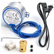 /Synchronous Turntable Motor Electric Motor 5-6RPM/MIN 50/60Hz 4W 5-6r-1 set
