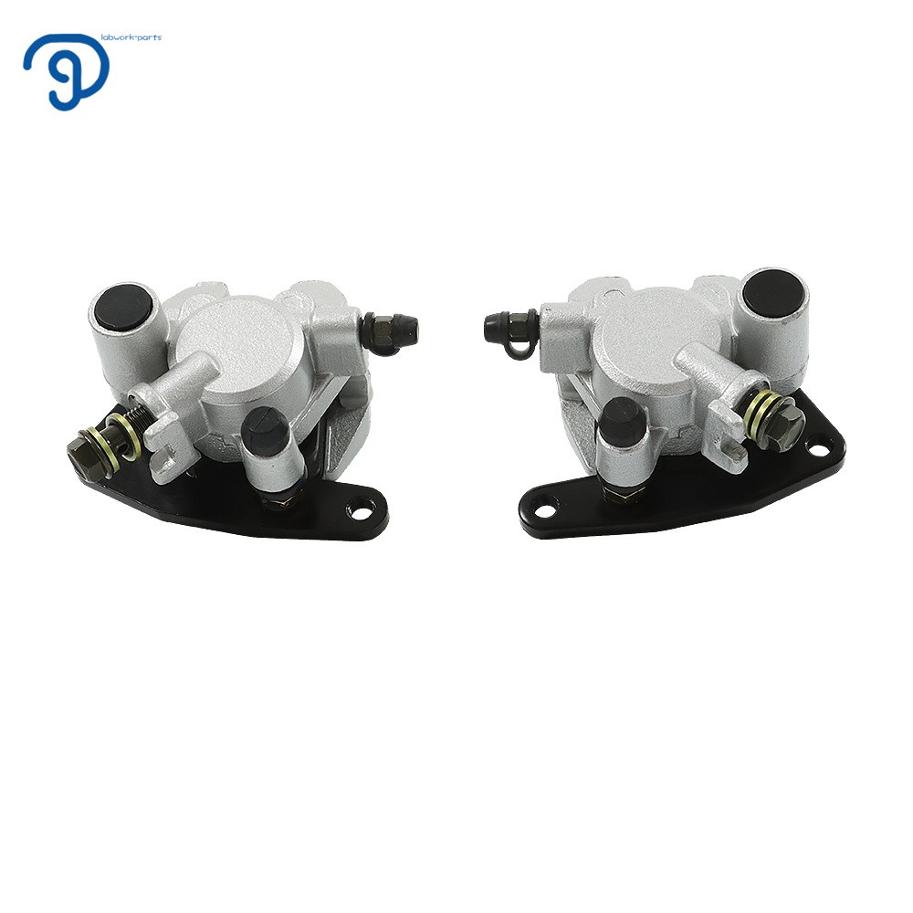 ベアー様 Front Brake Calipers & Disc Rotors For Yamaha Big Bear 350 400