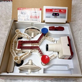 Nintendo Family Computer Robot Gyro Block Set with Box Retro FC