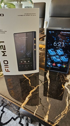 FiiO M21 DAP Portable Hi-Res Digital Audio Music Player Bluetooth 5.0 Dark Blue - Picture 4 of 5