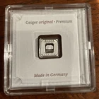 1 Gram .999 Silver AG Geiger Sealed 1g Square Original Premium