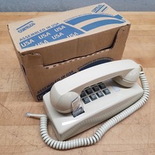 Cortelco 255444-VBA-20M Basic Wall Phone, Ash, Single Line, Corded - NEW