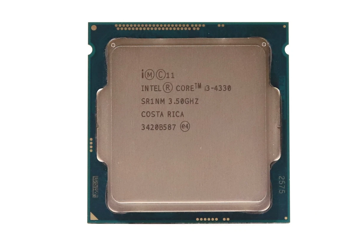 【中古】Core i3-4330 3.5 GHz - 1150 socket - Processor (Renewed) Intel Intel Core i3-4330 Processor Model LGA 1150/Socket H3