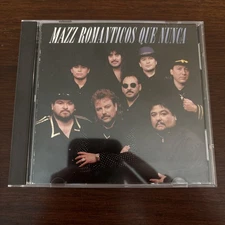 Mazz – Mazz Romanticos Que Nunca CD 1993 EX/EX EMI Latin Tejano RARE