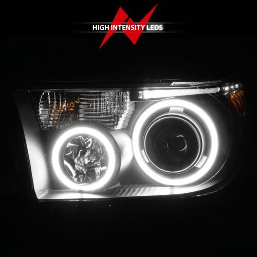 Anzo USA 111174 Projector Headlight Set w/Halo Fits 07-15 Sequoia ...