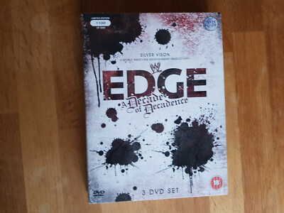 WWE Edge A decade of decadence Limited Edition DVD