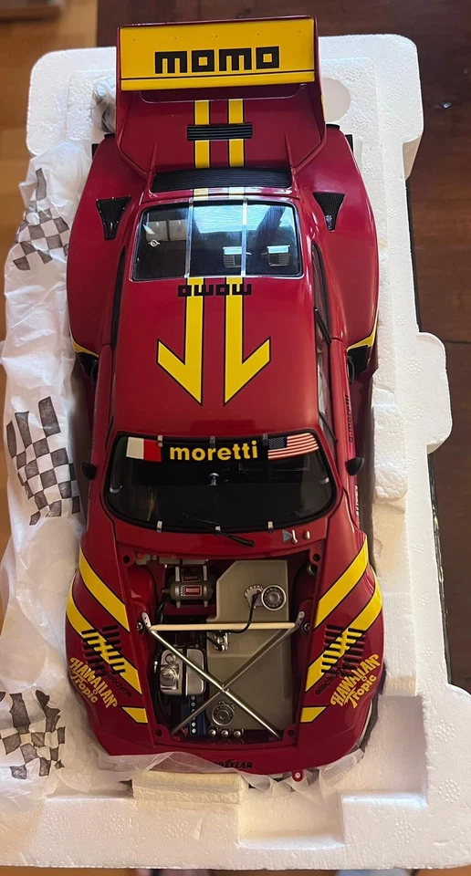 Porsche Exoto 1/18 935 Turbo Momo Imsa 1979 #30 Moretti 1:18 Ritired Rare!!!! - Immagine 4 di 4