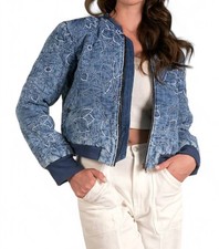 Elan Quilted Jacket In Navy