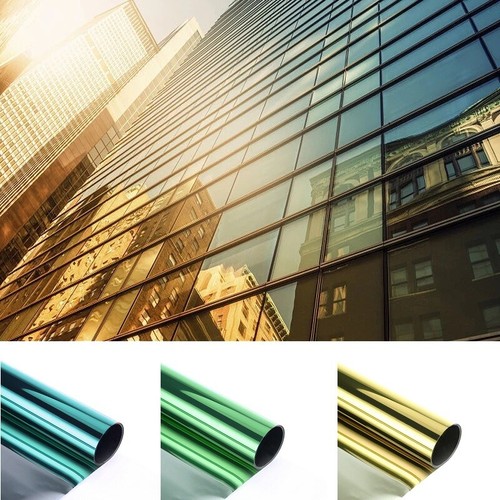 1x 2x One Way Mirror Window Film Heat UV Reflective Privacy Tint for Home Office - Picture 21 of 57