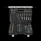 216 Pieces Mechanics Tool Set Metric Cr-V for Universal Professional Mechanics