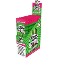 Double Platinum Wraps - Watermelon Flavor Wraps - 25 Pouches (2 Per Pack)