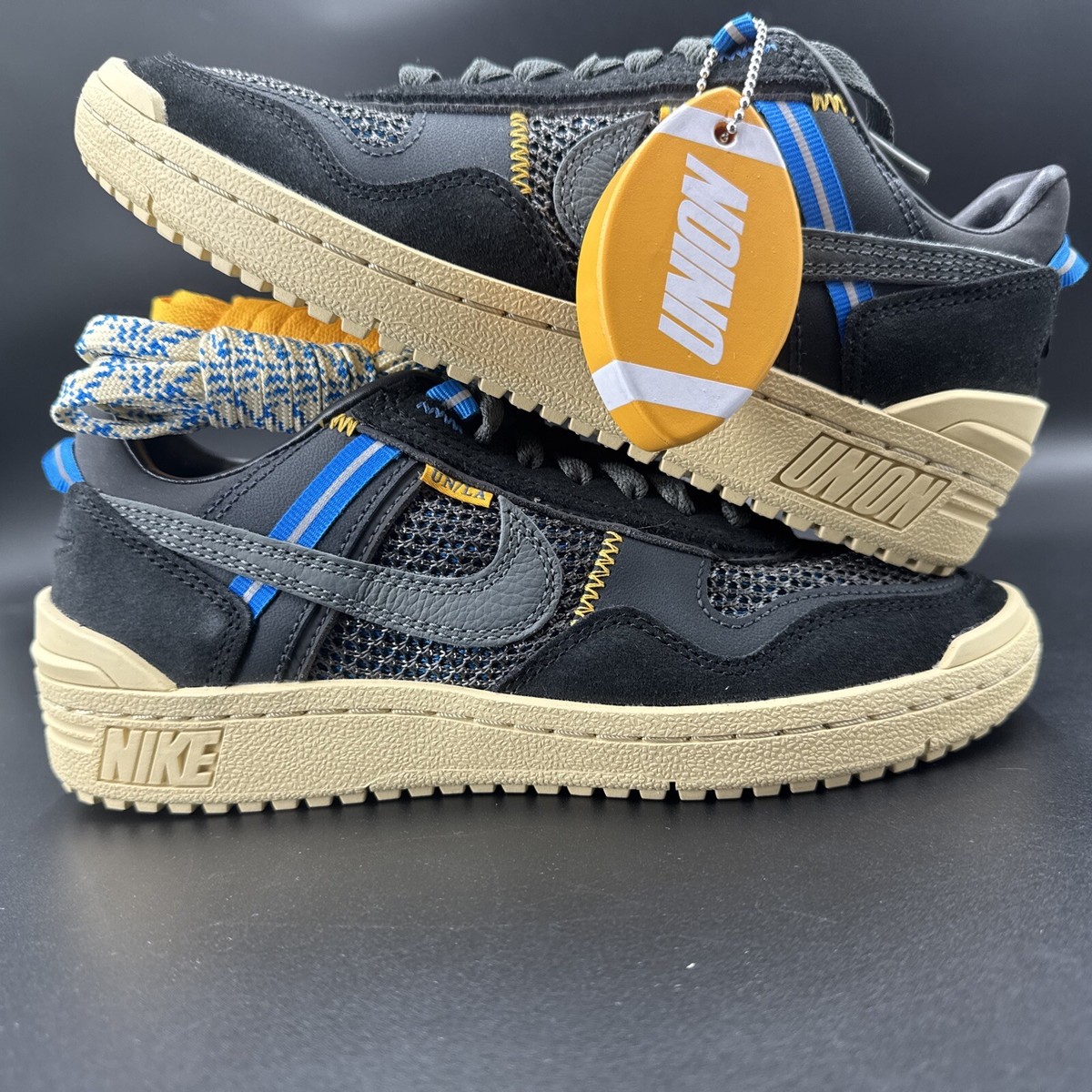 Size 5 - Union LA x Nike Field General Black for sale online | eBay