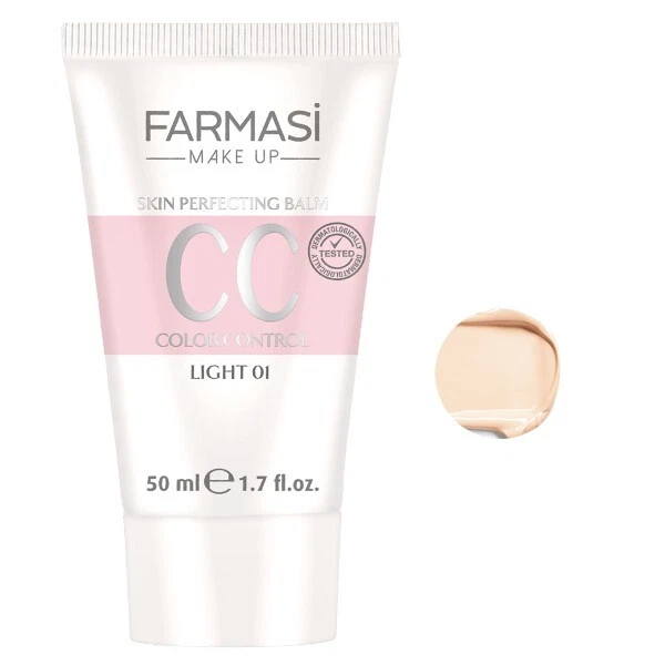 Farmasi CC Color Control Cream Foundation Cream 1.7 oz / 50 ml | Various Shades - Image 3 of 4
