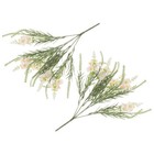  2 Pcs Artificial Bouquet Faux Flower Picks Plastic Fake Flowers Plants