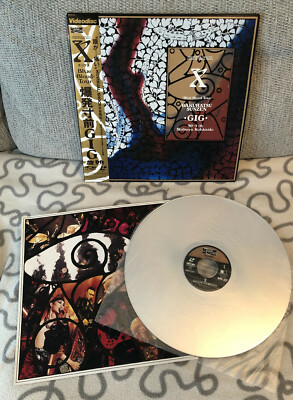 X Japan Yoshiki Extasy Summit complete LD LaserDisc set 1989