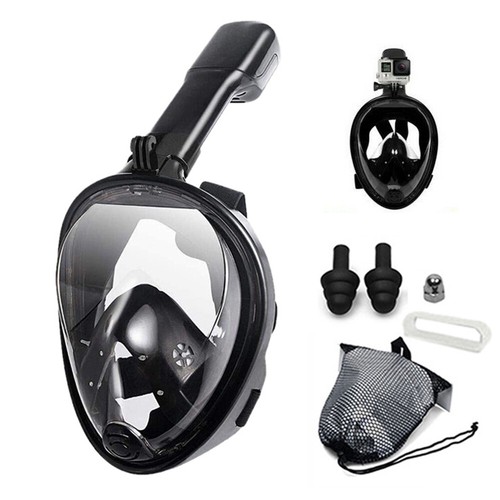 Adult & Kid Snorkel Set: Full Face Mask for Family Fun - Picture 10 of 13