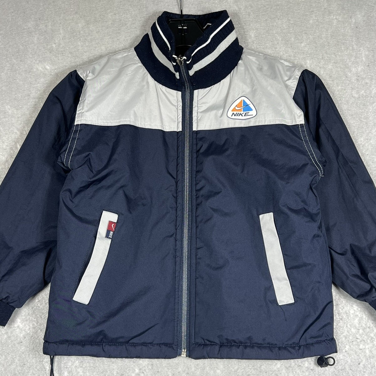 ウェア Vintage Nike Big Logo Reversible Jacket VINTAGE 90s NIKE BIG SWOOSH REVERSIBLE INSULATED JACKET