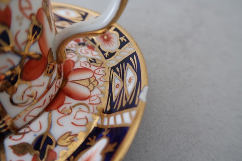 Royal Crown Derby 2451 Imari Pattern Coffee Can & Saucer Condition See Comments - Picture 13 of 13