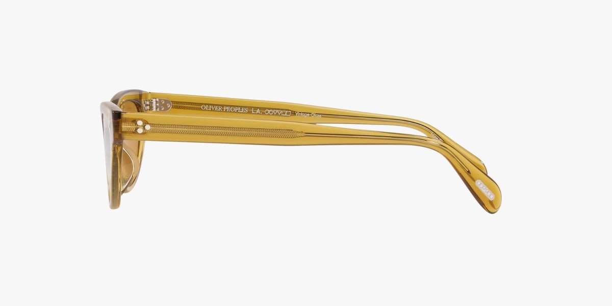 OLIVER PEOPLES ZASIA CAT EYE DARK HONEY AMBER SUNGLASSES OV5379SU