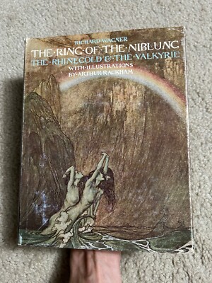 The Ring of the Niblung 1976 The Rhinegold & The Valkyrie Hardcover Book Vol 2.