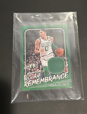 2022-2023 Nba Hoops Jason Tatum Rookie Remembrance Game Used Patch Relic   