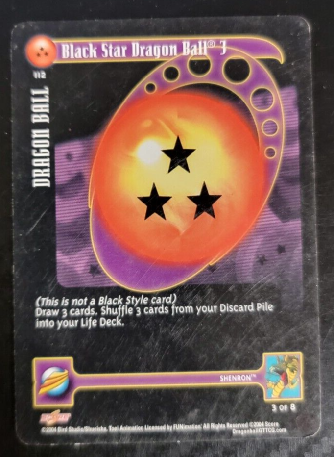 Dragonball GT - TCG - Black Star Dragon Ball 3 #112 | eBay