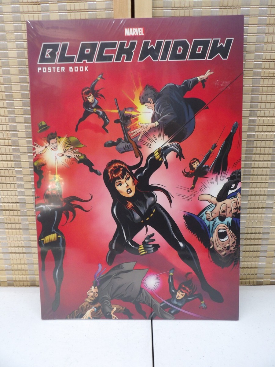 NEW BLACK WIDOW POSTER BOOK Massive Marvel Comics 9781302921347