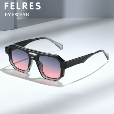 New Classic Retro Square UV protection Sunglasses For Men Women Shade Glasses 