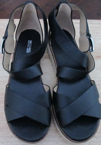 Michael Kors Strappy Espadrille Sandals - Black - Size 9.5 NEW, NO BOX - Picture 5 of 8