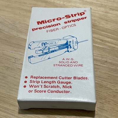 Micro-Strip MS1-06S-B9 10 11-FS Precision Fiber Optics Stripper