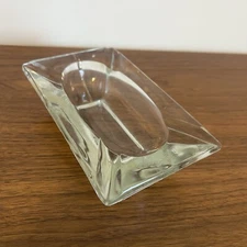 Mid Century Vintage Glass Ashtray