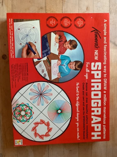 Vintage 1967 Kenner’s  Spirograph No.401 Drawing Set factory sealed inside box