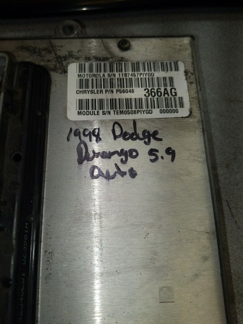 1998 Durango 5.9 Computer 56046366 ECU ECM PCM /"Programmed to your VIN/"