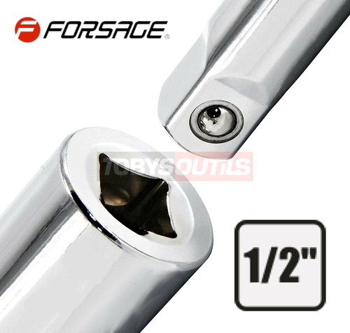 Long Socket E14 1/2" E-TORX E-14 TORX Female Cr-V L75mm FORSAGE F-5467714 - Picture 2 of 3