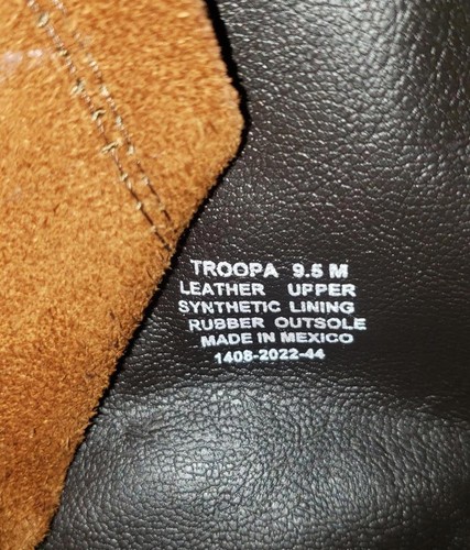 Steve Madden Troopa Brown Combat Boots - Size 9.5M - Picture 3 of 18