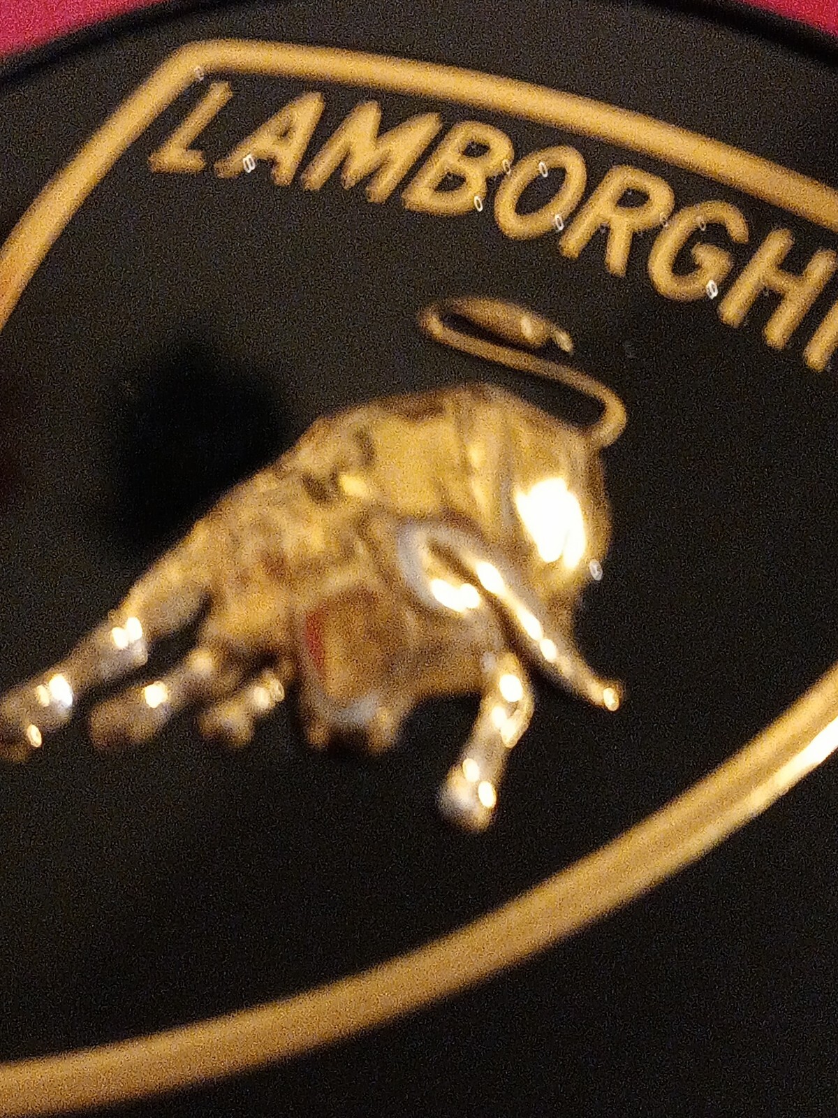 1 - Lamborghini wheel hub cap