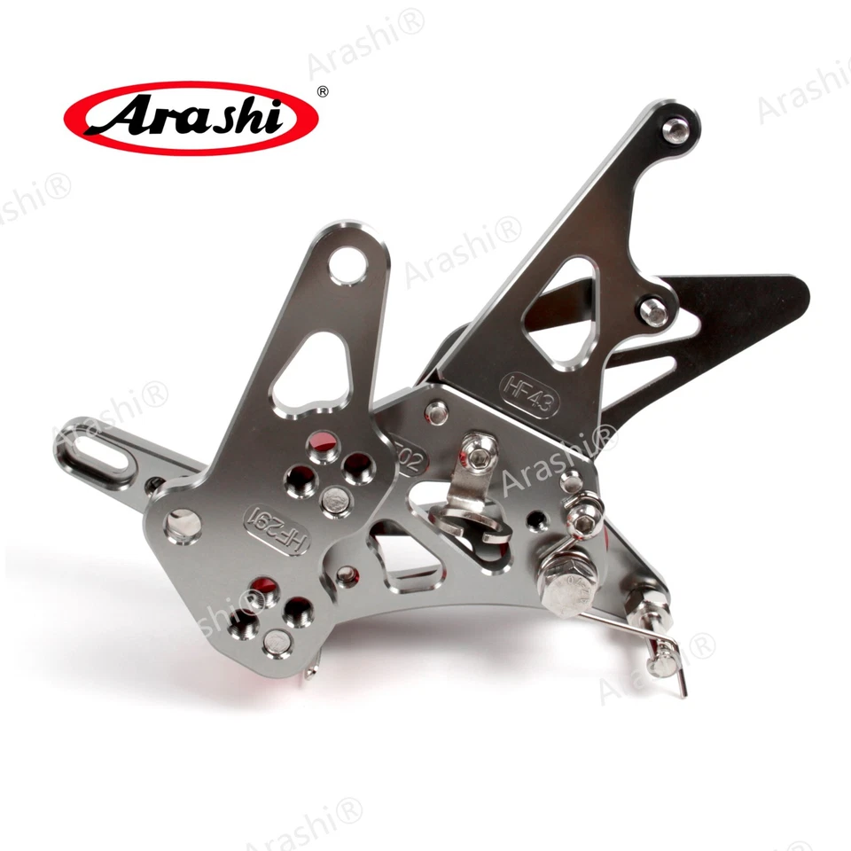 Pinos traseiros de corrida apoio para os pés para Suzuki Hayabusa GSXR1300 1999 - 2007 2003 - Imagem 3 de 4