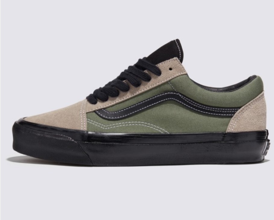VANS Old Skool 36 LX men's sneakers VN000CQDCL3 OLIVE | eBay