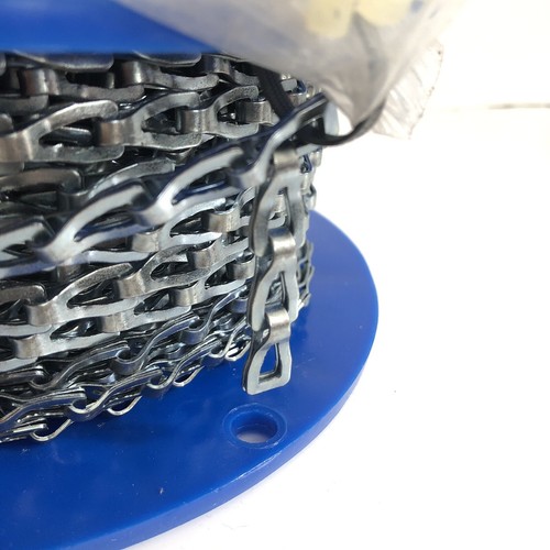 Zinc Flat Window Sash Chain Peerless #35 x 100 ft. Spool 106 ft Load 7703550 - Picture 3 of 4