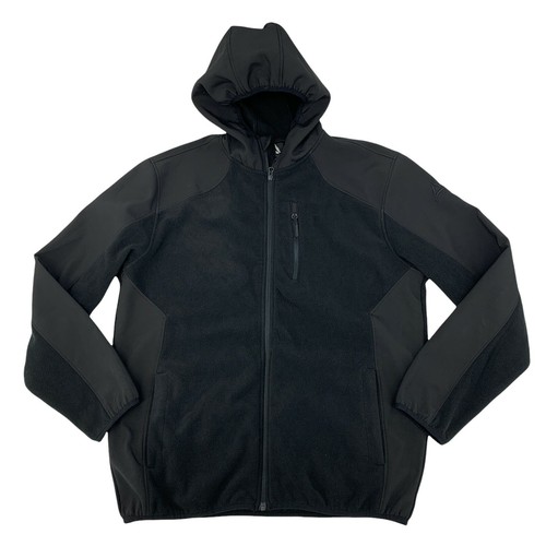 reebok men's softshell swacket jacket