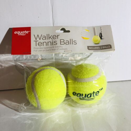 EQUATE (062798)Assist Walker Leg Glide Tennis Balls Improves Balance & Stability