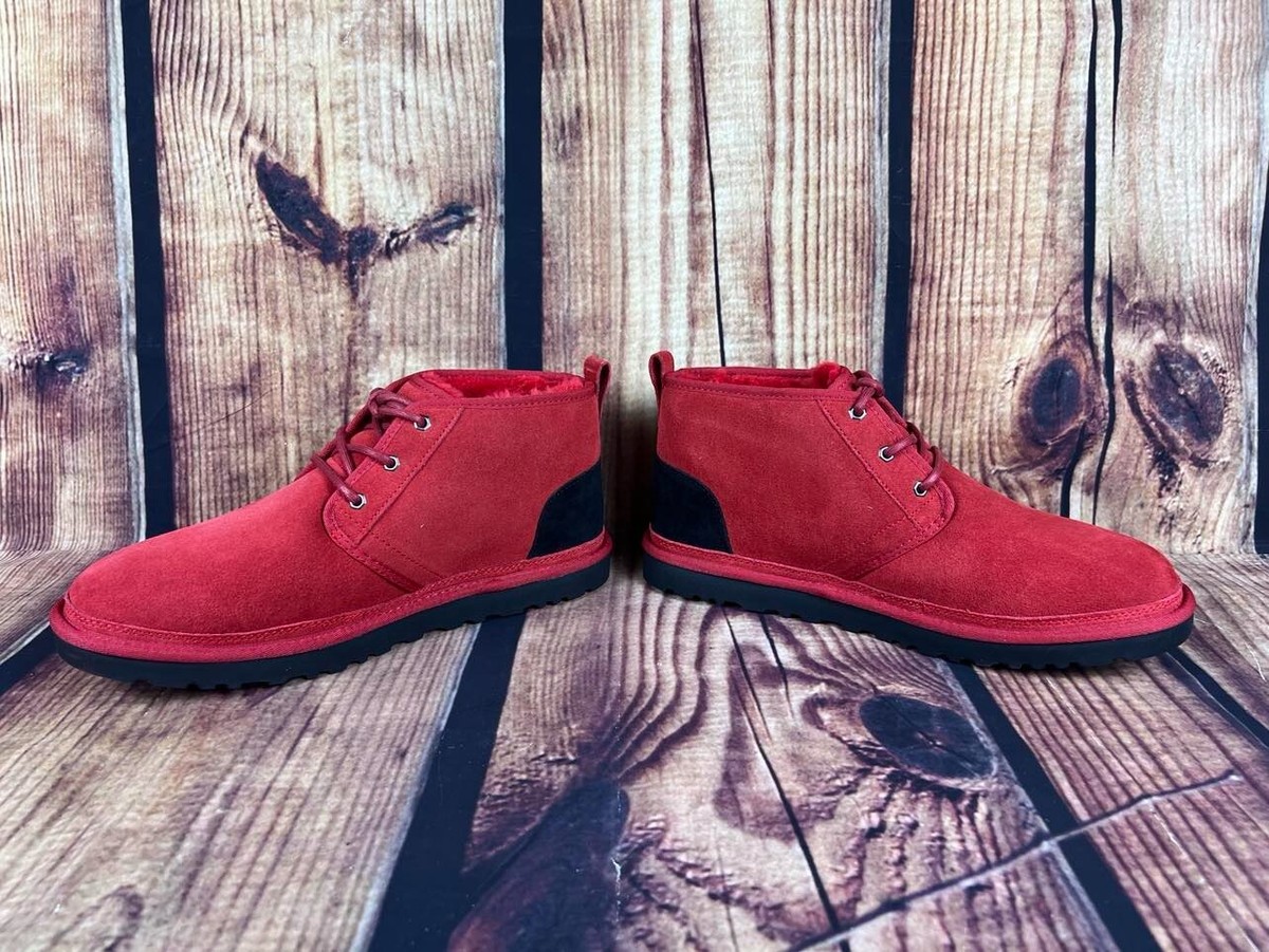 UGG Neumel Mens Size 9 Red Black Casual Classic Outdoor  display picture 1
