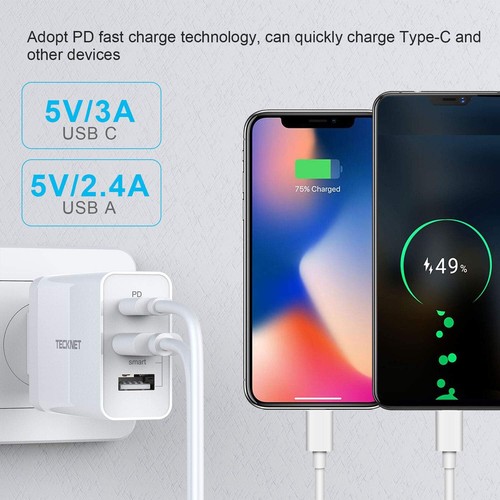 25W Type USB-C Super Fast Wall Charger For Samsung Galaxy S24+ Ultra S23 S22 S20 - Picture 16 of 16