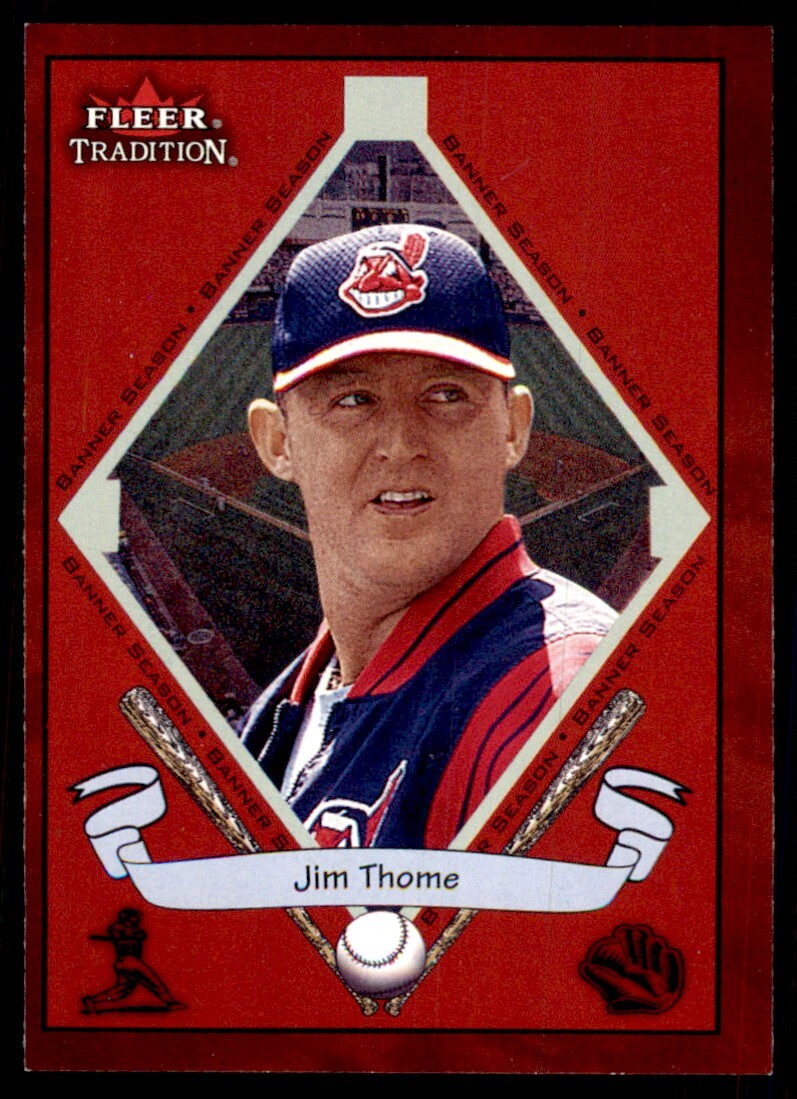 2002 Fleer Tradition Jim Thome Baseball Cards 496 eBay