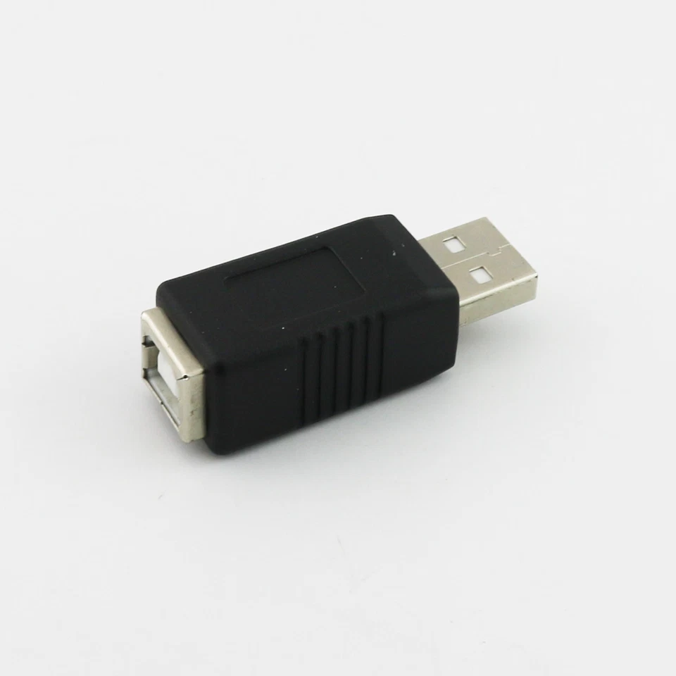 10x USB 2.0 Type A Male To USB Type B Female Printer Converter Adapter Connector - Image 2 of 4